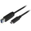 StarTech.com 2m (6 ft) USB C to USB B Cable - M/M - USB 3.0