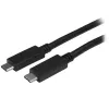 StarTech.com 2m (6ft) USB C Cable with Power Delivery (3A) - M/M - USB 3.0 - USB-IF Certified