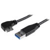 StarTech.com Slim Micro USB 3.0 Cable - Left-Angle Micro-USB - 2m (6ft)