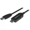 StarTech.com USB 3.0 Data Transfer Cable for Mac and Windows - Fast USB Transfer Cable for Easy Upgrades incl Mac OS X and Windows 8 - Windows Easy Transfer Compatible - PC-Linq Software