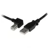 StarTech.com 1m USB 2.0 A to Left Angle B Cable MM
