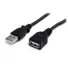 StarTech.com 3ft Black USB 2.0 Extension Cable A to A - M/F