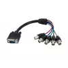 StarTech.com 1 ft Coax HD15 VGA to 5 BNC RGB Monitor Cable - M/F