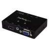 StarTech.com 2X1 VGA+HDMI TO VGA CONVERTER SWITCH WITH PRIORITY SWITCHING MULTI FORMAT VGA AND HDMI TO VGA SELECTOR BOX VGA HDMI TO VGA AUTO SWITCH AUTOMATIC HDMI TO VGA SWITCH 1080P