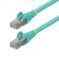 StarTech.com 1.5m LSZH CAT6a Ethernet Cable - Aqua