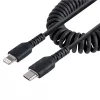 StarTech.com USB C to Lightning Cable 1m/3ft Coiled