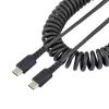 StarTech.com 20in USB C Charging Cable Coiled M/M