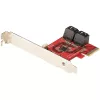 StarTech.com SATA PCIe Card 4 Ports 6Gbps Non-RAID