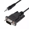 StarTech.com 3ft DB9 to 3.5mm Serial Cable RS232