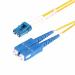 StarTech.com 1m LC/SC OS2 Single Mode Fiber Cable