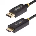 StarTech.com 6.6ft DP to HDMI Cable 4K 60Hz with HDR