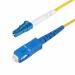 StarTech.com 15m LC/SC OS2 Single Mode Fiber Cable