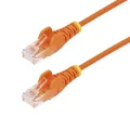 StarTech.com 2m Orange Slim CAT6 Ethernet Cable