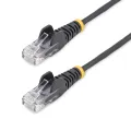 StarTech.com 5m Black Slim CAT6 Ethernet Cable
