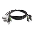 StarTech.com KVM Cable 2x DVI to 2x HDMI TAA