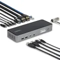 StarTech.com Triple-Monitor USB-C Dock 140W PD