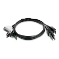 StarTech.com Dual-Display KVM Cable HDMI/DP - DVI/DP
