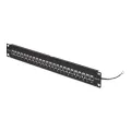 StarTech.com 24 Port 1U Feed Through Patch Panel