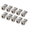 StarTech.com Cat6a Keystone Jack 10-Pack 90-Deg