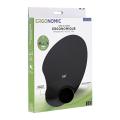 T'nb Ergonomic Mouse Pad with Wrist Rest Black