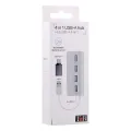 T'nb Aluminum USB-A & USB-C hub to 4x USB-A 2.0