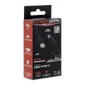 T'nb XTREMWORK Reinforced USB-A 2.0 to USB Type-C Cable 1.5m Black/Grey
