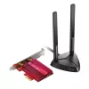 TP-Link AX3000 Wi-Fi 6 Bluetooth 5.0 PCI Express Adapter 2402Mbps at 5 GHz + 574Mbps at2.4 GHz Include High Gain Antennas withExtension Cable & Magnet Base WPA3 MU-MI