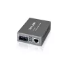 TP-Link Fast Ethernet Media Converter Single Mode SC connector conversion of 100BASE-TX/100BASE-FX Full-duplex up to 20 km cable length auto-MDI (X) housing mountable (TP-LINK TL-MC1400)