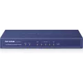 TP-Link 5-port Multi-Wan Router for Small Office and Net Cafe Configurable Ports up to 4 Wan ports Load Balance Advanced firewall Port Bandwidth Control Port Mirror Port-based VLAN DDNS UPnP VPN pass