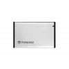 Transcend HDD/SSD Case 2.5i SATA3 USB 3.1 Silver Aluminium