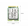 Transcend 256GB M.2 2230 PCIe Gen3x4 NVMe 3D TLC DRAM-less