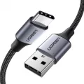 Ugreen USB-kabel 2 m USB 2.0 USB C USB AZwart