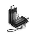 Ugreen Type C to USB 3.0 A Adapter Cable with Lanyard Space Gray