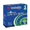 Verbatim DVD-RW 4.7GB 4xspd Advanced SERL JewelCase 5pk