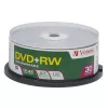 Verbatim DVD+RW 4.7GB 4xspd Spdl 25pk