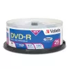 Verbatim DVD-R 4.7GB 16xspd Advanced AZO Spindle Wide Printable 25pk