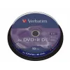 Verbatim DVD+R 8.5GB double layer 8x matt silver surface 10pk