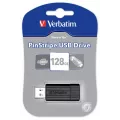 Verbatim USB Memory/128GB Pinstripe Black