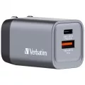 Verbatim GNC-35 GaN Charger 2 Port 35W USB A/C E