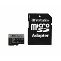 Verbatim MICRO SDXC CARD PRO U3 C10 A2 512GB INCL