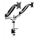 Video seven LX Dual Mntr Gas Spring Mount 2 Arm Displays up to 30in