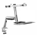 Video seven Sit-Stand Mount Dual Gas Spring 2Displays 13-27 in (68.6cm)
