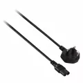 Video seven V7 POWER CABLE UK NOTEBOOK 2M BLACK UK PLUG TO IEC-C7 M/M