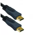 Video seven V7 HDMI CABLE 1.5M BLACK M/M HDMI1.4 GOLD PLATED RETAIL