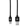 Video seven USB2 A TO USB-C CABLE 2M BLACK