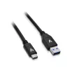 Video seven USB3.1A TO USB-C CABLE 1M BLACK