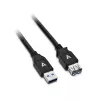 Video seven USB3.0A TO A EXT CABLE 2M BLACK