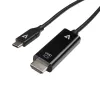 Video seven USB-C to HDMI Cable 1M Black Black USB-C Video Cable