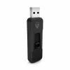 Video seven 32GB FLASH DRIVE USB 3.1 BLACK120MBS MAX READ SPEED SLIDER