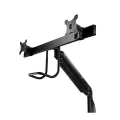 Video seven Dual Monitor Gas Spring Mount Slider Bar 2x35in 10KG Display